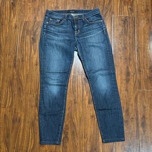 J Brand Deep Blue Skinny Jeans